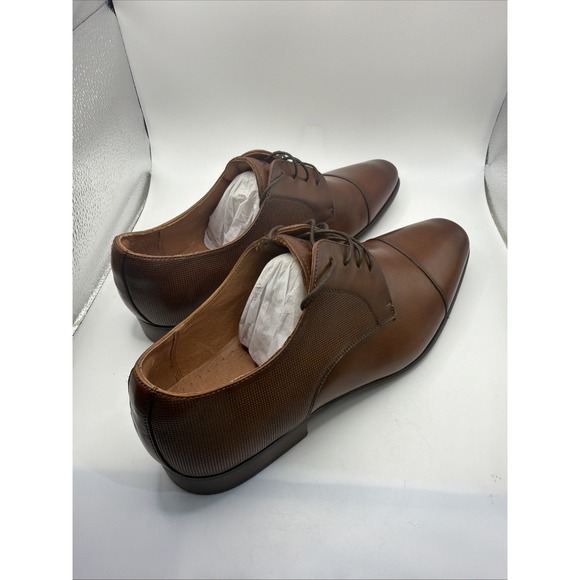 Florsheim Men\'s Postino Cap Toe Oxfo 15149-221 Cognac. Size 11 3E. New main image 10